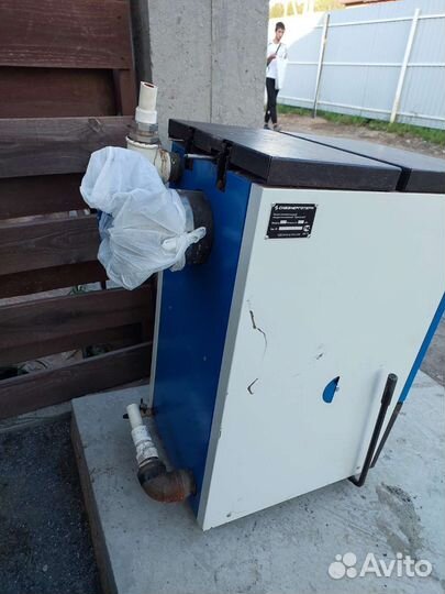 Твердотопливный котёл