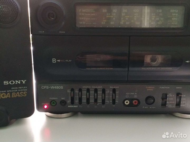 Музыкальный центр Sony CFS-W480S