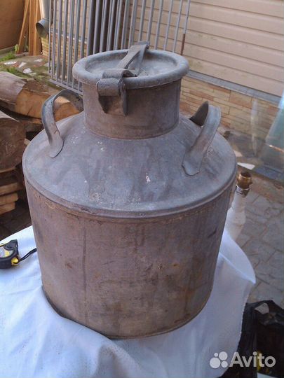 Большой бидон для декора или декорации