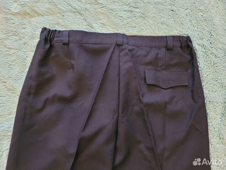 Новые брюки синие со стрелками