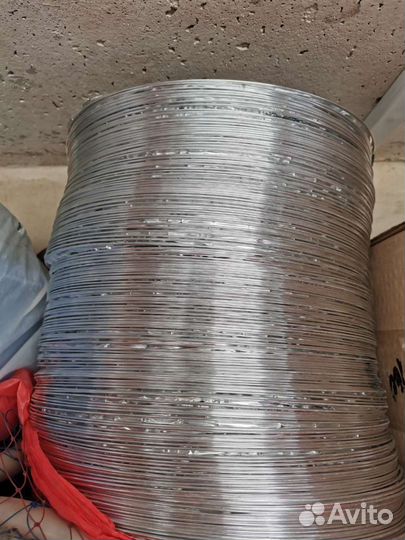 Гибкий Воздуховод. Хомут с резиновым уплотнителем