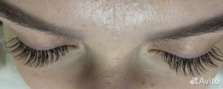 Наращивание ресниц на дому
