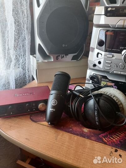 Звуковая карта и микрофон