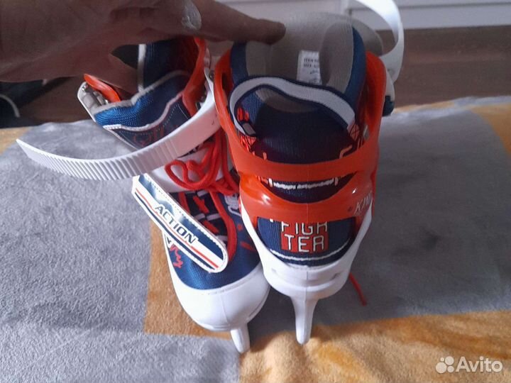 Коньки детские раздвижные 30 33