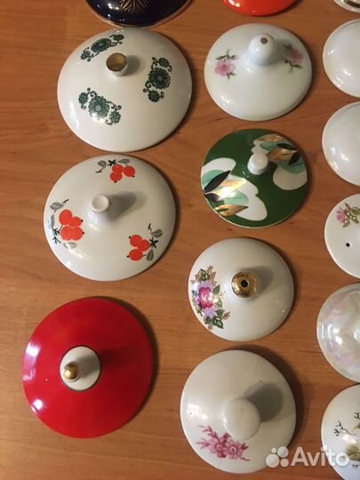 Крышки фарфоровые для чайников