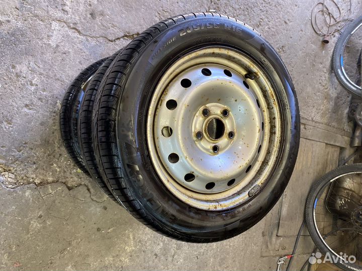 Диски штамп с резиной r15 5х112