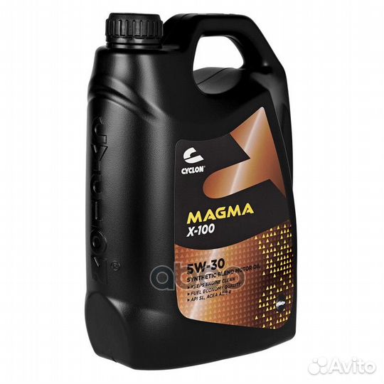 JM05508 Моторное масло magma X-100 5W30 (4 л)