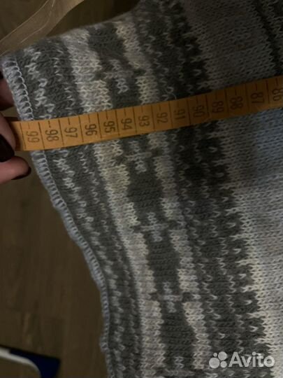 Теплый зимний шарф