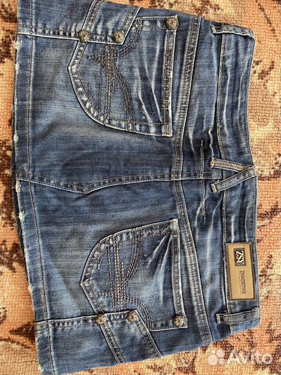 Юбки джинсовые