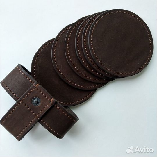 Бирдекели из кожи по 3-6 штук в комплекте