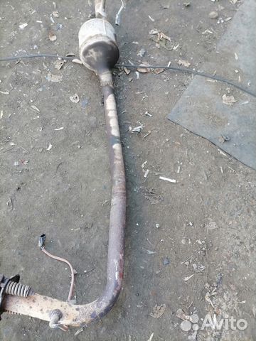 Приёмная труба renault logan 1