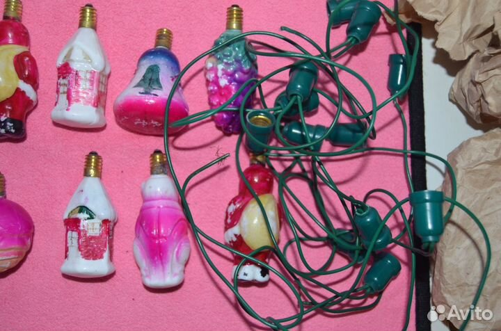 Гирлянда винтажная