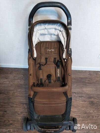 Прогулочная коляска Nuna pepp luxx (коричневая)