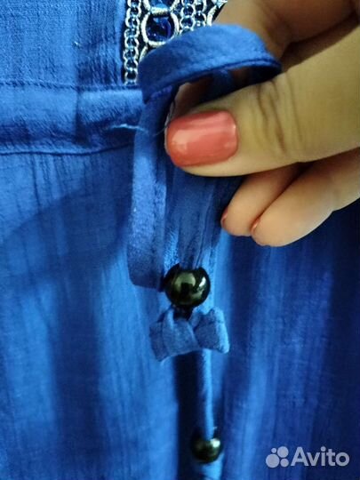 Пляжная туника на девочку