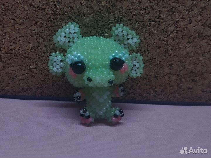 Амигуруми из бисера дракон, цыпленок