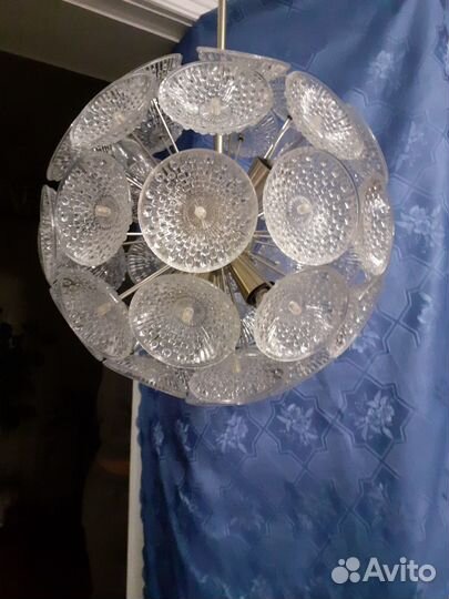 Люстра хрусталь СССР
