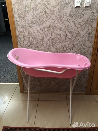 Детская ванночка с подставкой