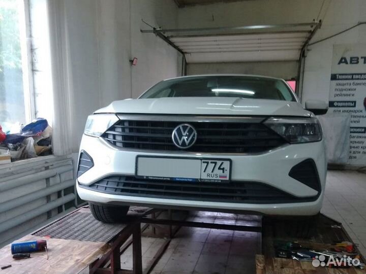 Защита картера двигателя и кпп Volkswagen Polo IV