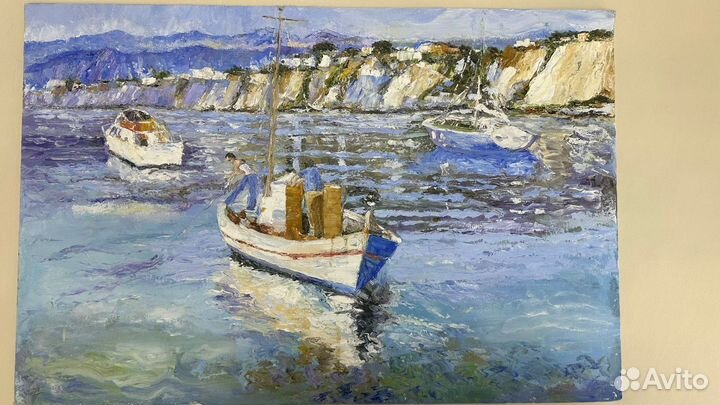 Картина маслом пейзаж 40-60