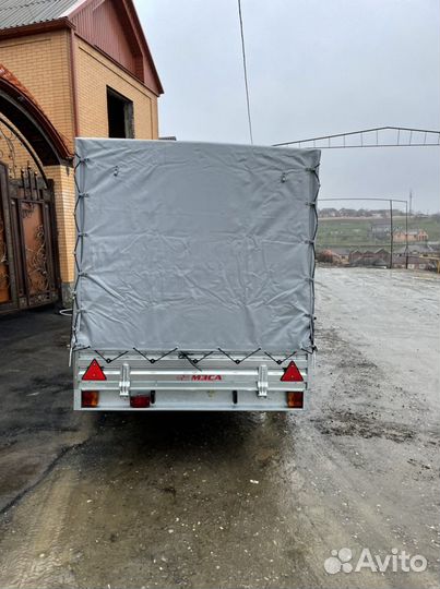 Одноосный прицеп мзса 817717.012 широкий