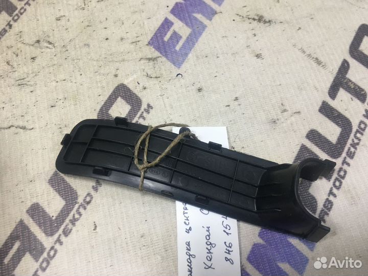 Накладка центральной консоли Хендай Солярис