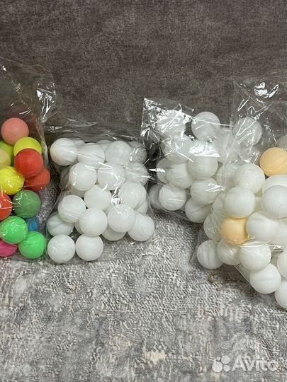 Теннисные мячи 30шт для настольного тенниса