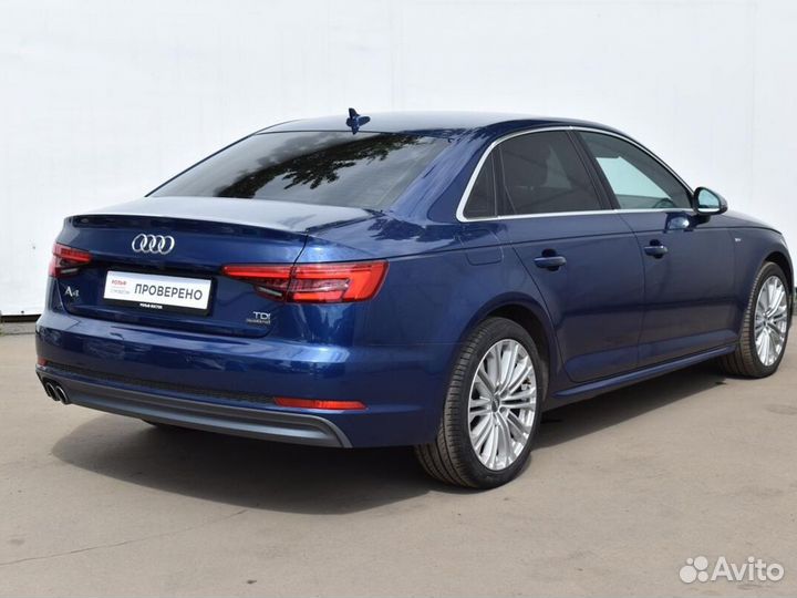 Audi A4 2.0 AMT, 2017, 135 225 км