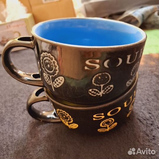 Супница бульонница, 2 штуки