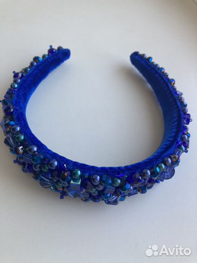 Ободок для волос ручной работы