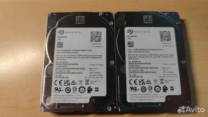 Накопитель HDD Seagate 4Tb ST400LM24