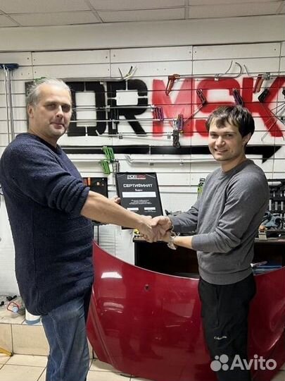 Обучение ремонту вмятин без покраски