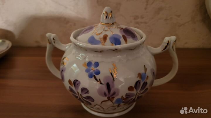 Чайный сервиз вербилки СССР