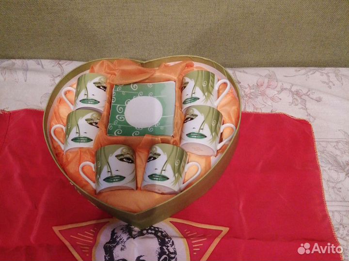 Кофейный сервиз на 6 персон, Япония