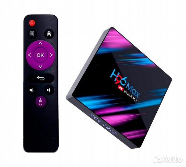 TV приставка Android H96 MAX Андроид 9