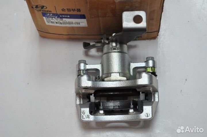 Б/У Б/У Тормоз в сборе-задний колесо, левый