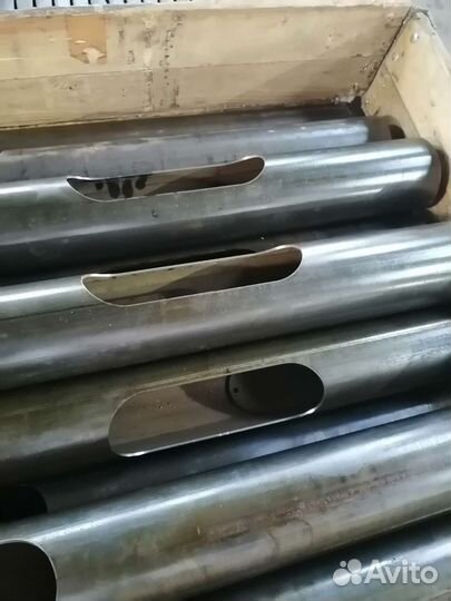 Лазерная резка металла 4 мм, проф. и круглых труб