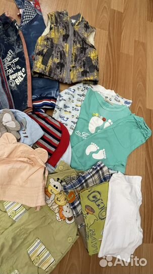 Пакет вещей на мальчика 86 92