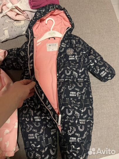 Детские вещи пакетом на девочку 62 68