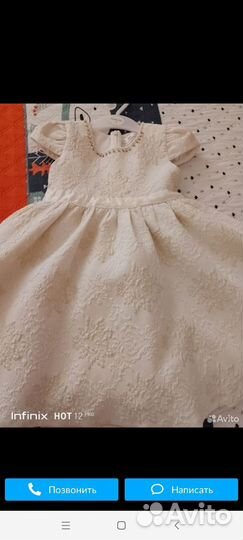 Платье для девочки 110