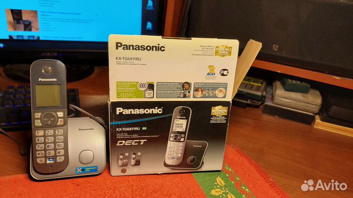 Телефон panasonic KX-TG6811RU