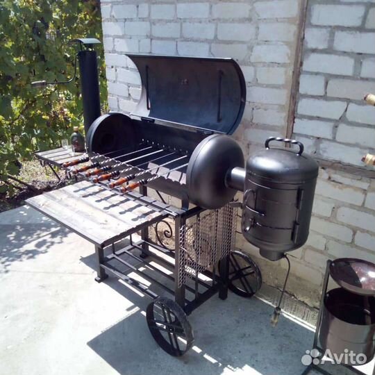 Гриль Смокер. Мангал коптильня
