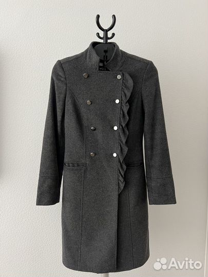 Пальто женское шерстяное 42-44 mexx