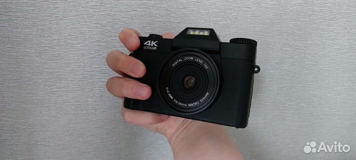 Цифровой фотоаппарат 4к 16х зум