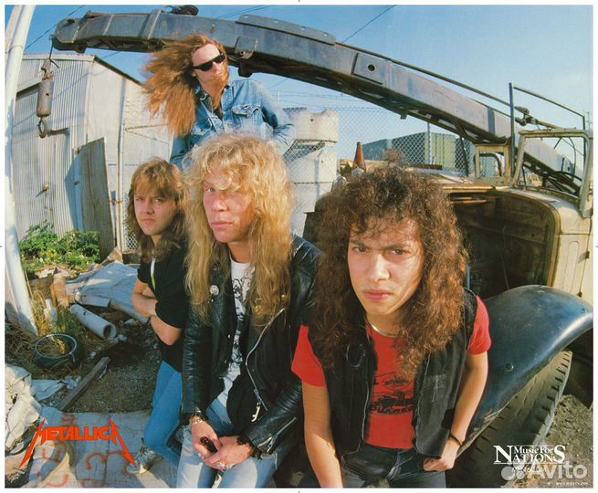 Постеры hard rock и heavy metal групп