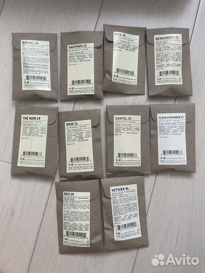 Пробники парфюмерии 1,5-2мл