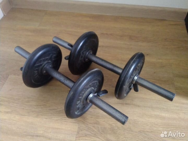 Гантели разборные, 2шт