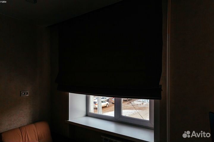 Рулонные шторы электрокарниз