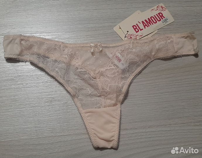 Кружевные стринги XXL 46-48