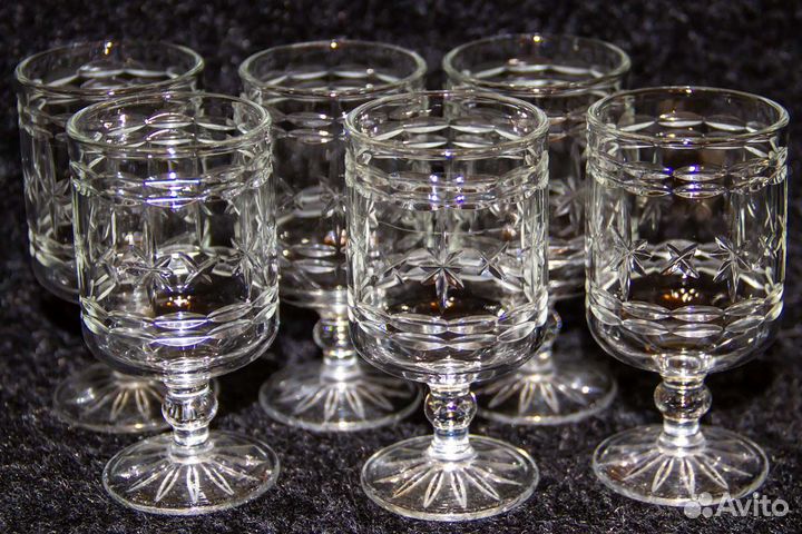 Хрустальные рюмки СССР