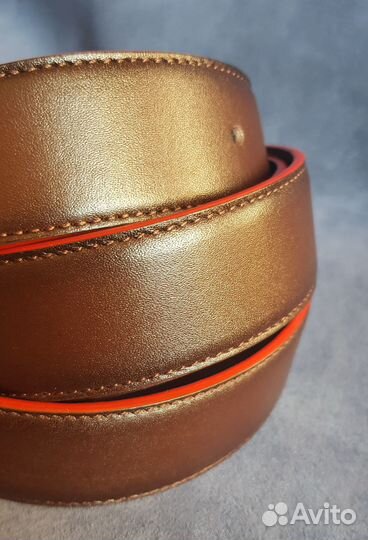 Ремень мужской натуральная кожа двухсторонний 35мм